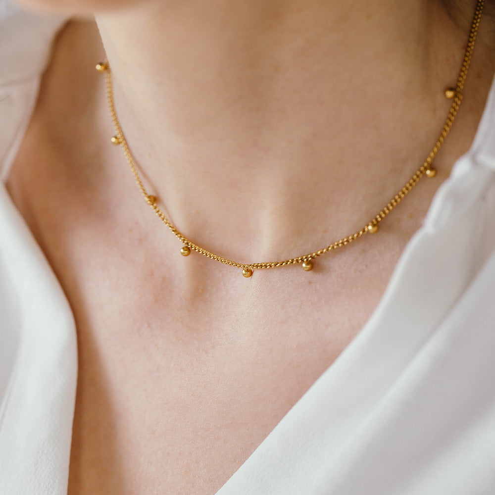 Amara Chain Necklace Gold